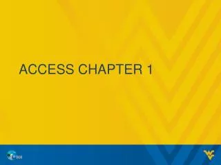 Access Chapter 1