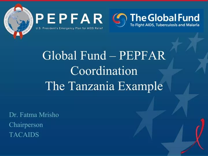 global fund pepfar coordination the tanzania example