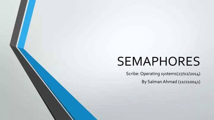 semaphores