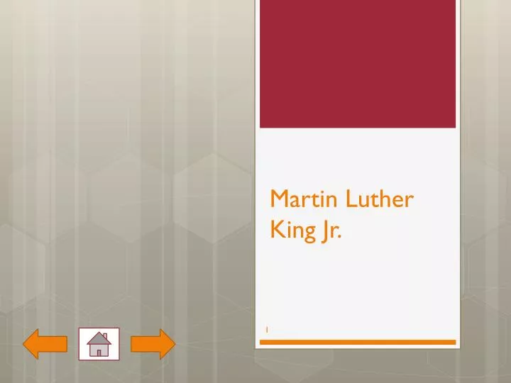 martin luther k ing j r