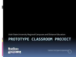Prototype classroom project