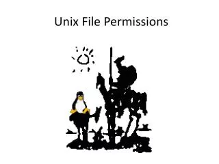 Unix File Permissions
