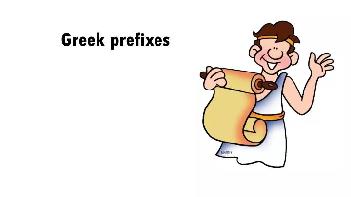 greek prefixes