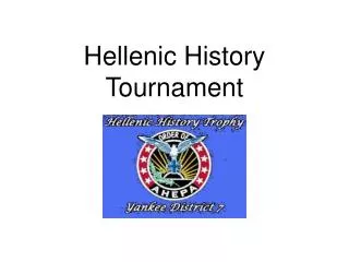 Hellenic History Tournament