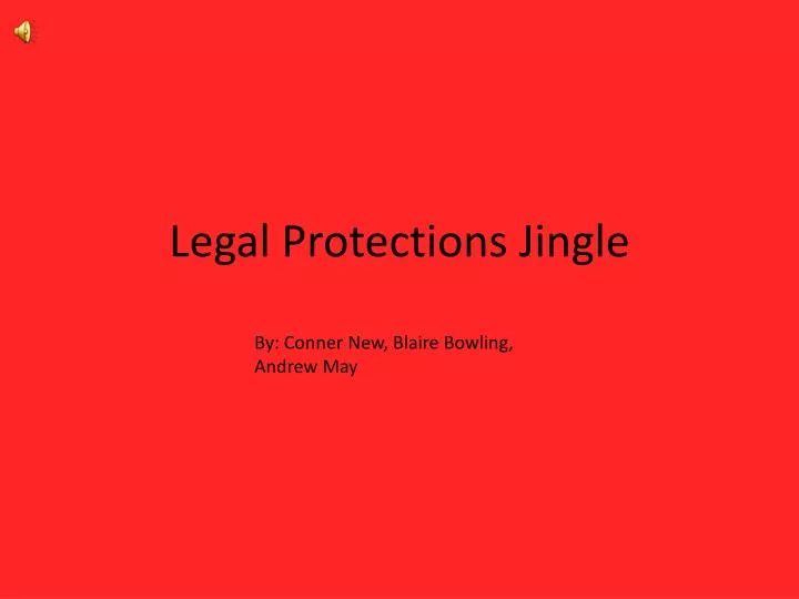 legal protections jingle