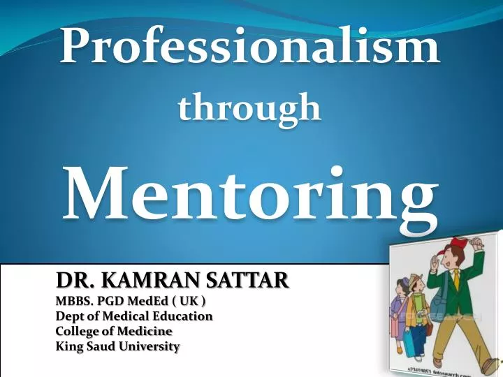 professionalism through mentoring