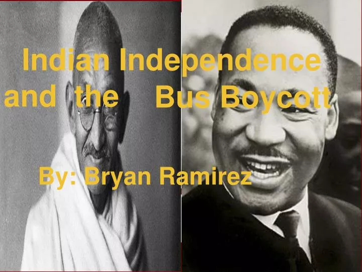 indian independence and the