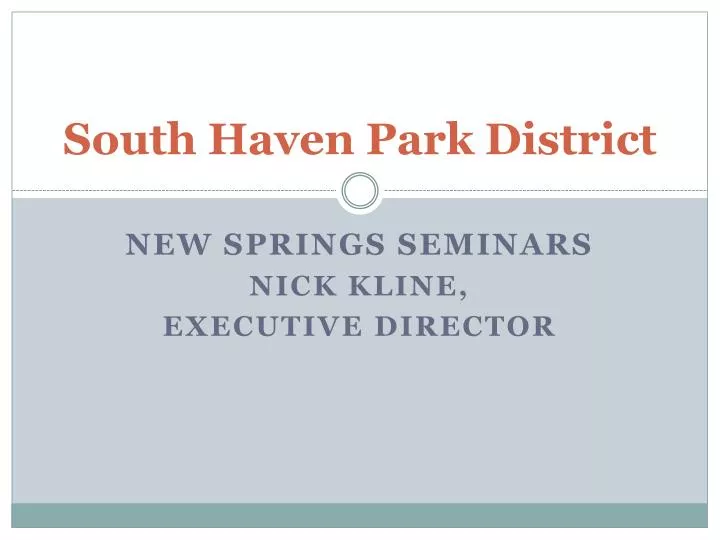 south haven park district