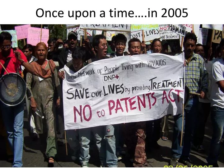 once upon a time in 2005