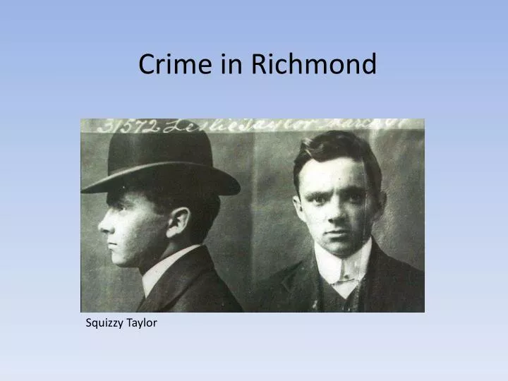 crime in richmond