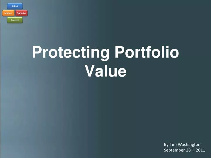 protecting portfolio value