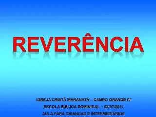 rever ncia