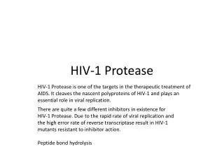 HIV-1 Protease
