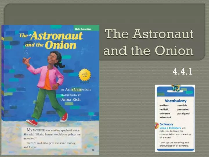 the astronaut and the onion