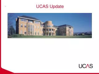 UCAS Update