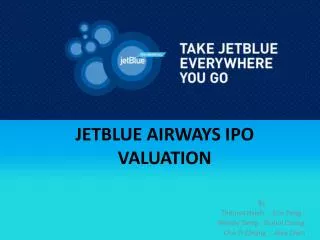 JETBLUE AIRWAYS IPO VALUATION