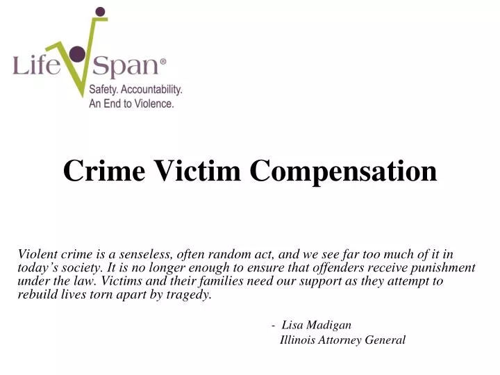 crime victim compensation