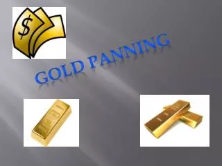 Gold panning