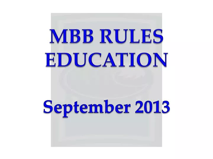 m bb rules education