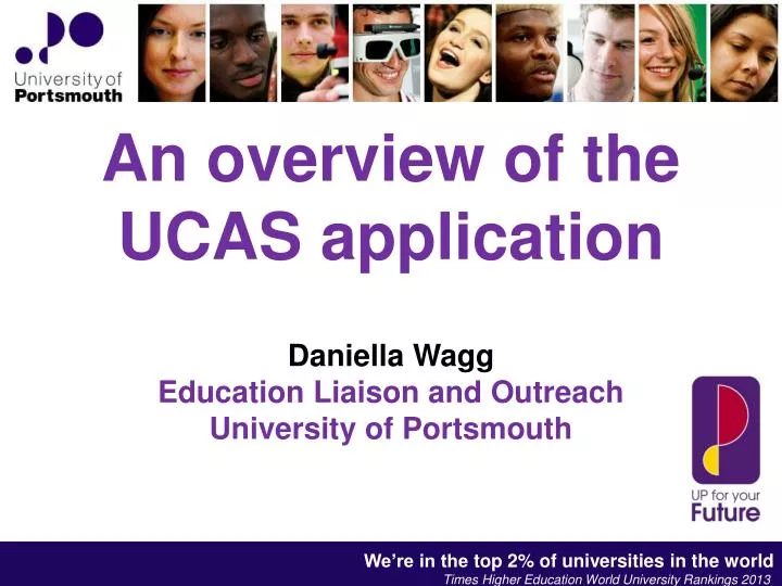 an overview of the ucas application
