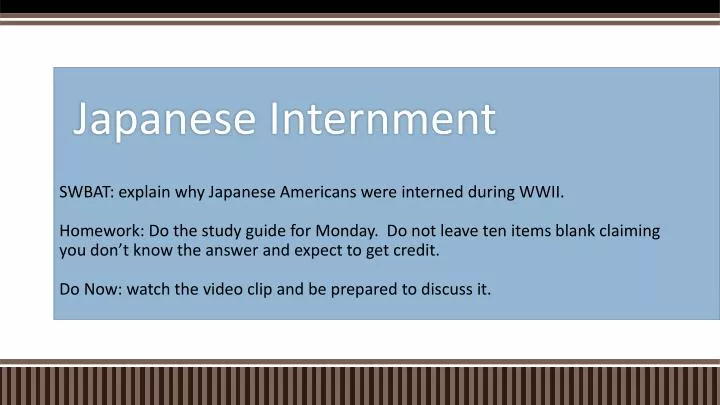 japanese internment