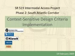 Context-Sensitive Design Criteria Implementation