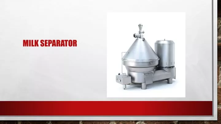 milk separator