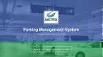Parking Management System - slide 1