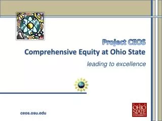 Project CEOS Comprehensive Equity at Ohio State
