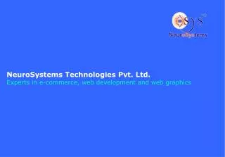 NeuroSystems Technologies Pvt. Ltd . Experts in e-commerce, web development and web graphics