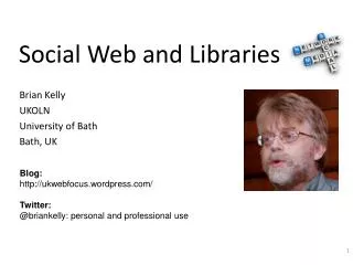 Social Web and Libraries