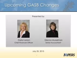 Upcoming GASB Changes