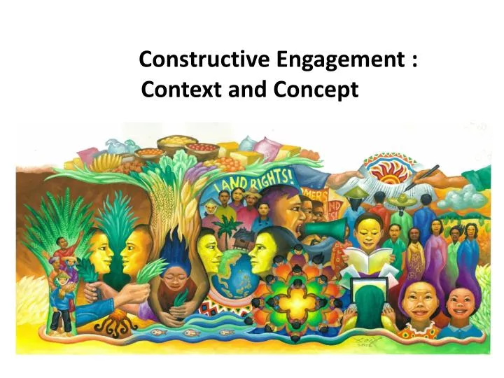 constructive engagement context and concept