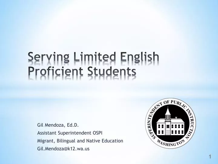 serving limited english proficient students