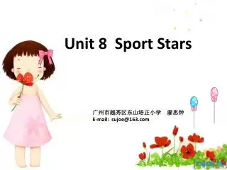 Unit 8 Sport Stars