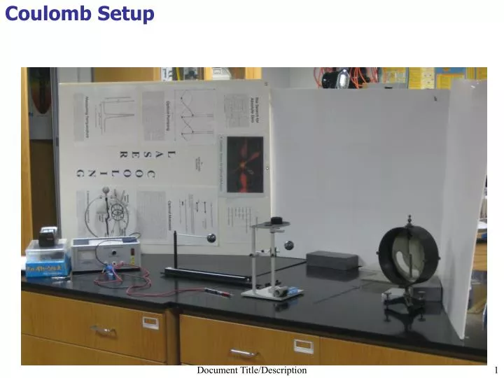 coulomb setup