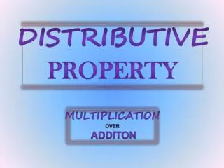 Distributive property