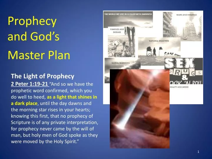 prophecy and god s master plan