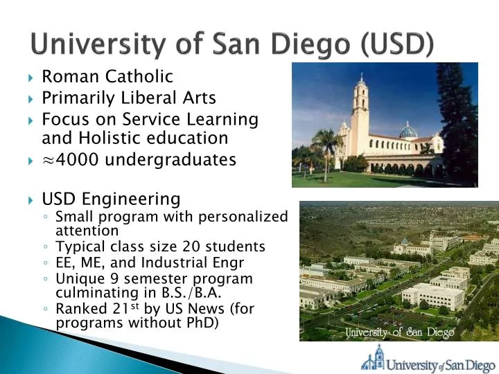 university of san diego usd