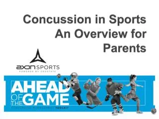 Concussion in Sports An Overview for Parents