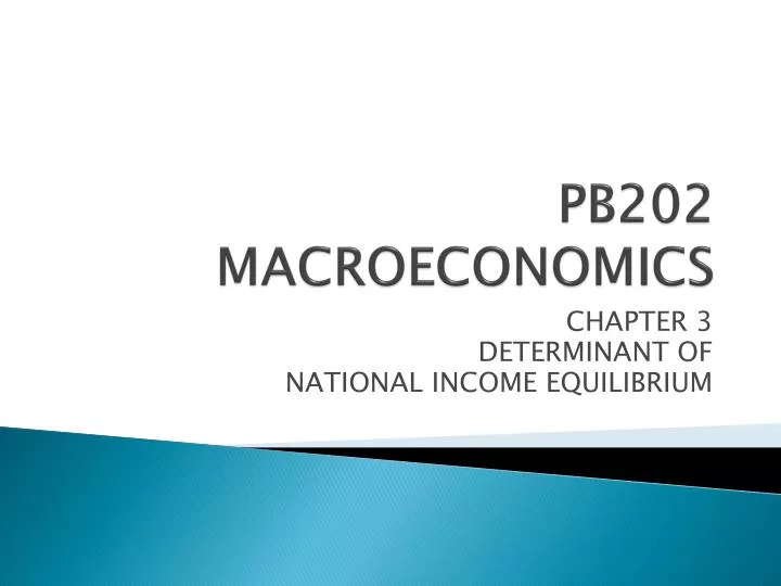 pb202 macroeconomics