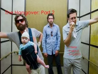 The Hangover: Part 2