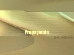 Propaganda - slide 1
