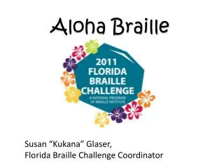 Aloha Braille