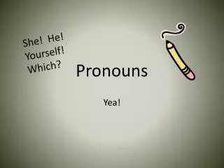 Pronouns