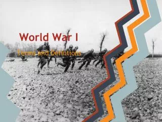 World War I