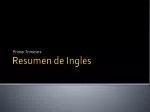 Resumen de Ingles - slide 1