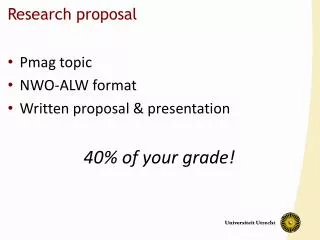 Research proposal
