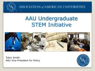 AAU Undergraduate STEM Initiative