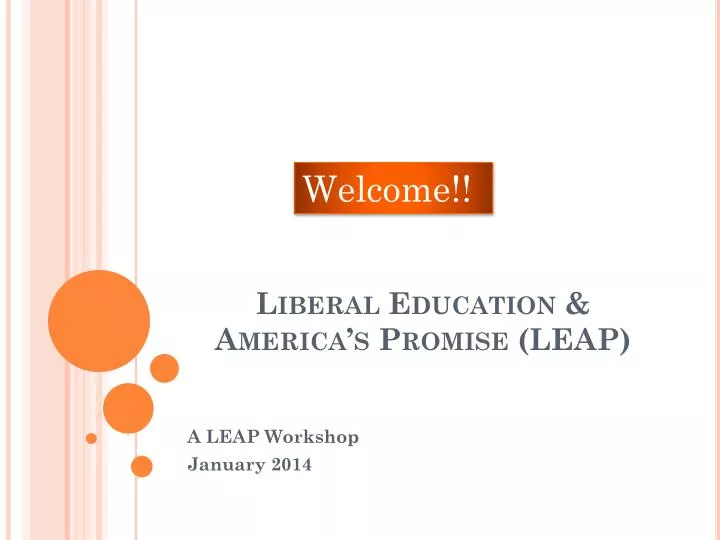 liberal education america s promise leap